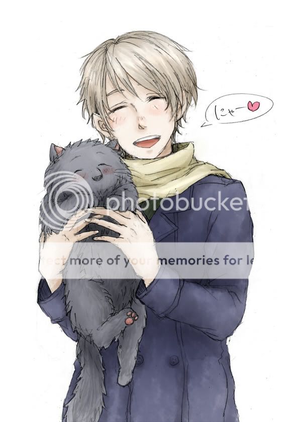 Russia And His Cat,Russicat Photo by chocolovermadd Photobucket