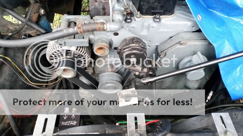 Super easy fan clutch removal belt routing Cummins 4BT & Diesel Conversions Forums