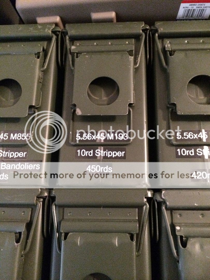 Want to paint ammo cans different colors